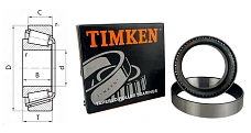 Подшипник роликовый (67391/67322) 133.35×196.85×46.038 мм Timken оригинал