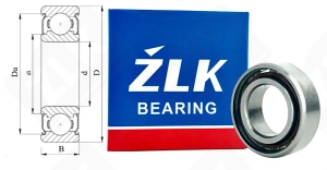 Подшипник MR94 радиальный шариковый гибридный 4-9-3 мм