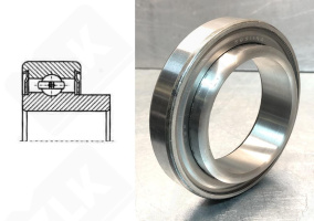 Подшипник 280114АС23 радиальный шариковый 70-110-20/28 мм