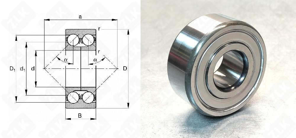 3086304 E (5304B2RSRTNG,3304B2RSRTNG) NSK