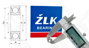 Подшипник 80013 (603ZZ) радиальный шариковый гибридный 3-9-5 мм