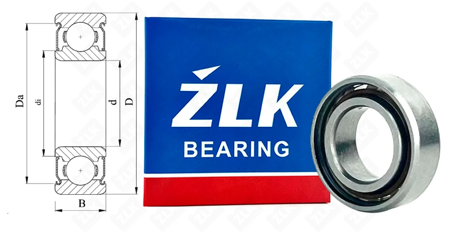 Подшипник шариковый  (MR126) 6×12×3 мм ZLK