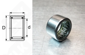 Подшипник 944/22 (HK222812,HK2212, 94904) радиальный игольчатый 22-28-12 мм