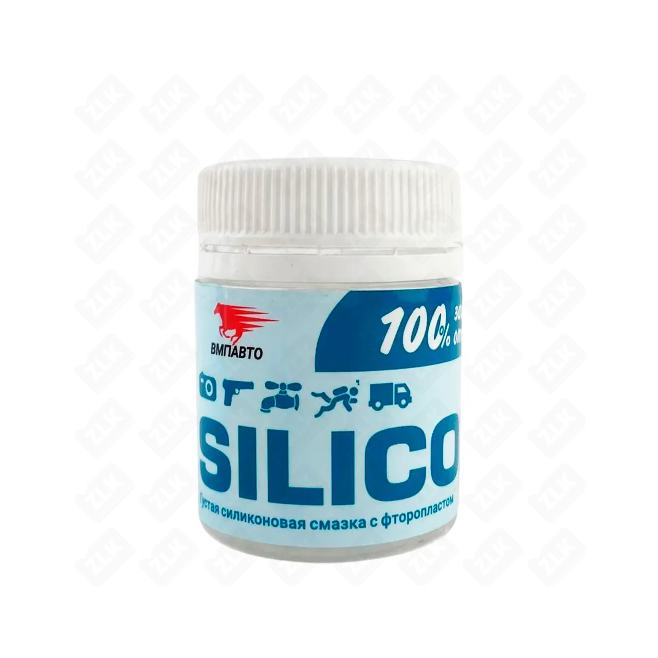 Смазка термовлагостойкая с фторопластом для РТИ SILICOT GEL ВМПАВТО -50°C+230°C 40г (банка)
