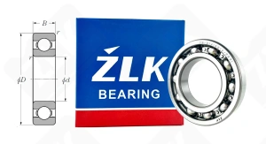 Подшипник 214 (76) (6214C3P6) радиальный шариковый 70-125-24 мм