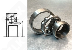 Подшипник 226906 радиально-упорный шариковый 32-72-30 мм