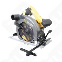 Пила дисковая циркулярная PLATINUM, 1350Вт, ТПД 165х20мм, пропил 52мм, конст эл-ка, LED Hanskonner