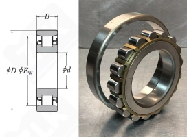 Подшипник LRJ3.1/2 радиальный роликовый 88,9-165,1x28,575 мм