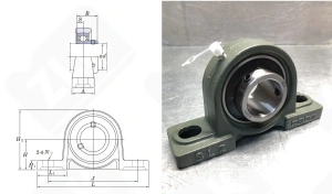 Подшипниковый узел 480307UCP (UCP307)