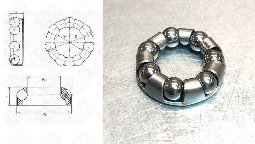 Подшипник 6х7", d 25 мм велосипед