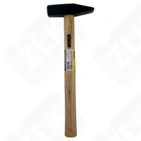 Молоток 400 г деревянная ручка Biber