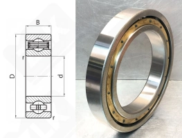 Подшипник 130Л (6030M) радиальный шариковый 150-225-35 мм
