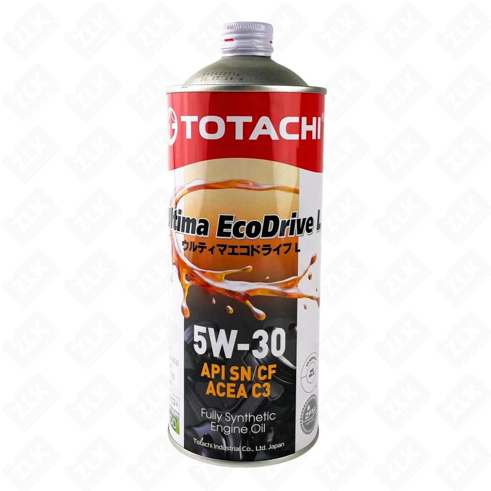Масло моторное 5W-30 синтетическое 1л универсальное TOTACHI Ultima Ecodrive L SN/CF