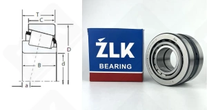 Подшипник 2TS-DM X31311M Y31311M JY12021Q радиально-упорный роликовый конический 55-120-63 мм