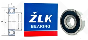 Подшипник шариковый 180205 (62052RS) 25×52×15 мм