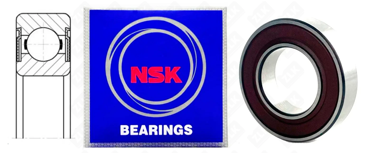 Подшипник шариковый 1000902 (61902DD,6902DD) 15×28×7 мм NSK оригинал