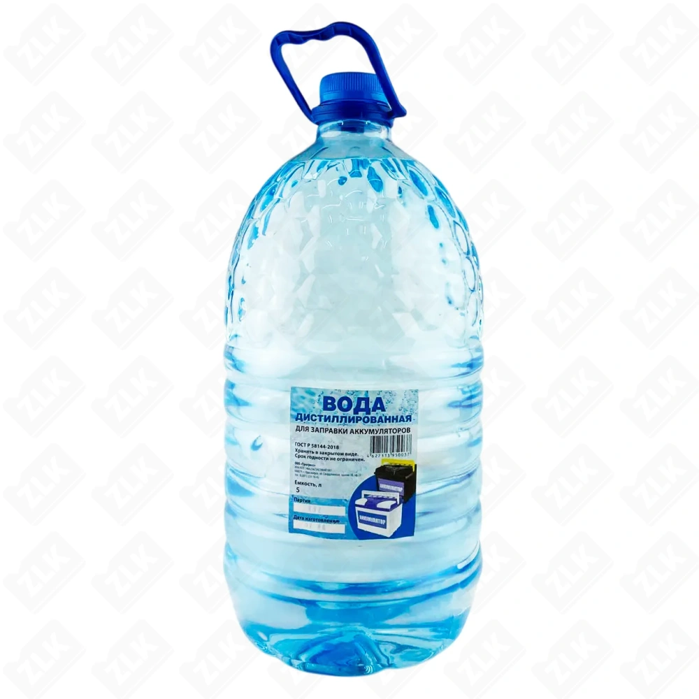Вода дистиллированная 5л