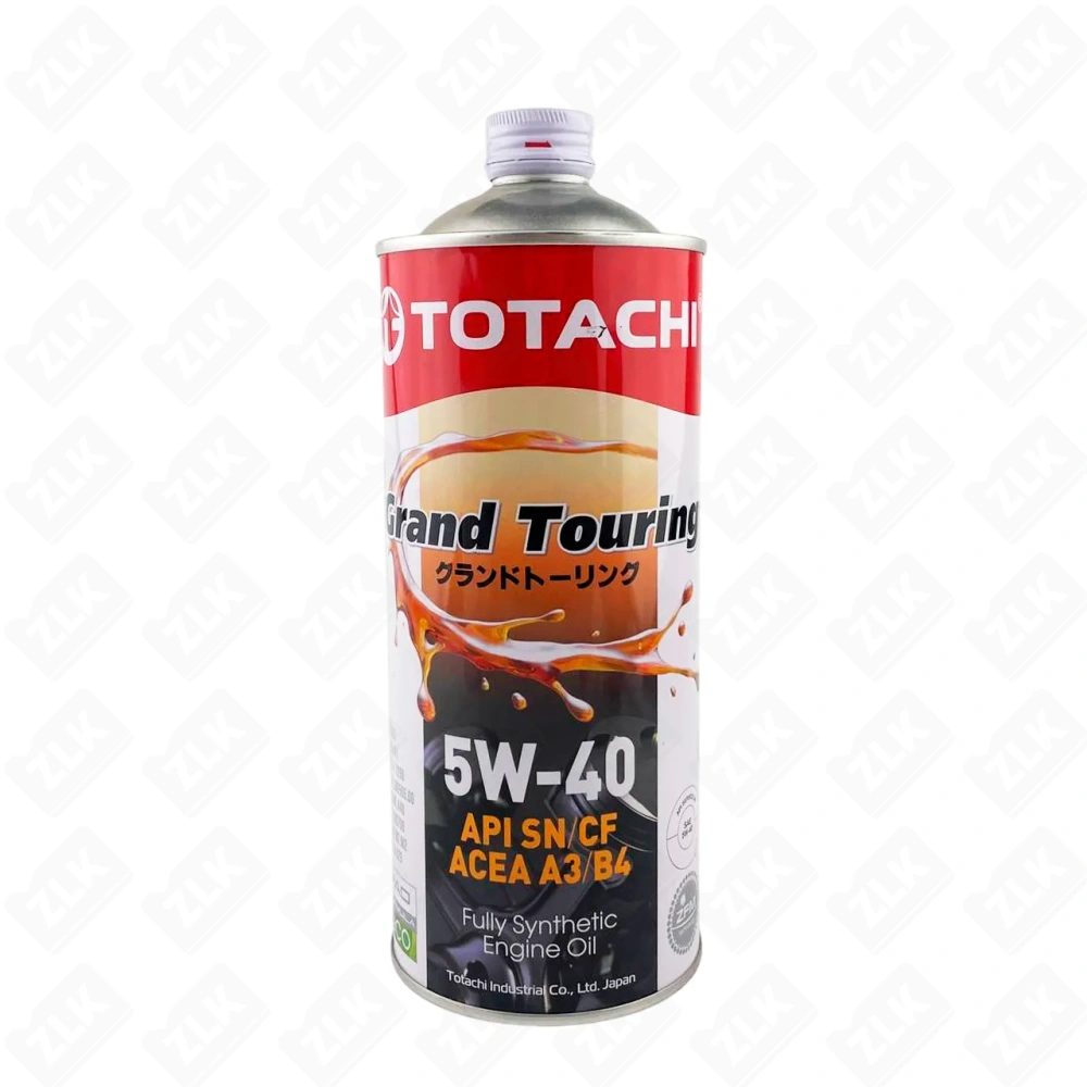 Масло моторное 5W-40 синтетическое 1л универсальное TOTACHI  Grand Touring SN/CF