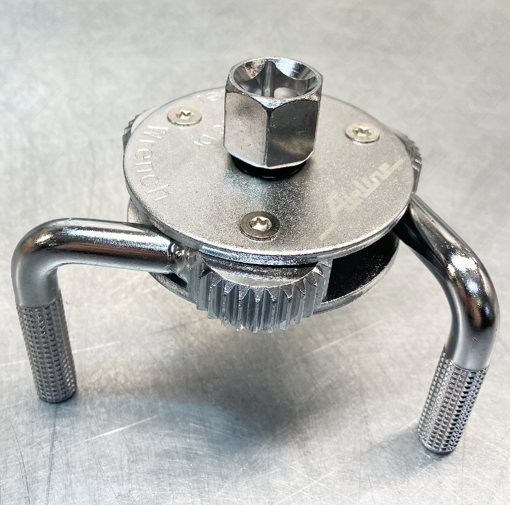 Съемник масляного фильтра "краб"  прямой 63-110 мм AIRLINE 