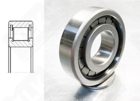 Подшипник 102209 (N209W,UM1209) радиальный роликовый 45-85-19 мм