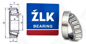 Подшипниковый ступичный узел VKHB2153 (LM501349/LM501310) радиально-упорный роликовый конический 41,3-73,4-20 мм