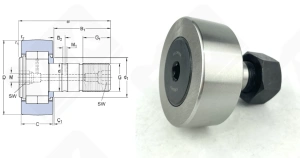 Ролик опорный KR90 PP