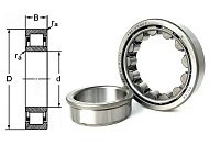 Подшипник роликовый 42209 (NJ209) 45×85×19 мм FBC