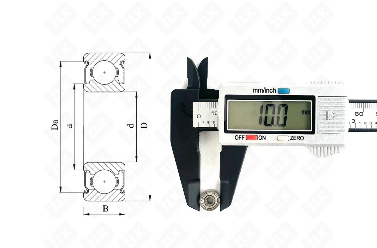 Подшипник шариковый (MR623 ZZ) 3×10×4 мм Neutral