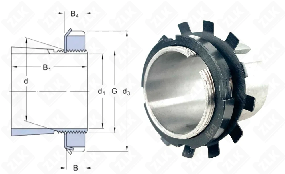 Втулка закрепительная H2308