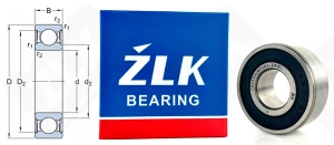 Подшипник 180503 (622032RS) радиальный шариковый 17-40-16 мм