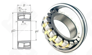 Подшипник 113515 Н (22215ACKMBW33K) радиальный роликовый самоустанавливающийся 75-130-31 мм