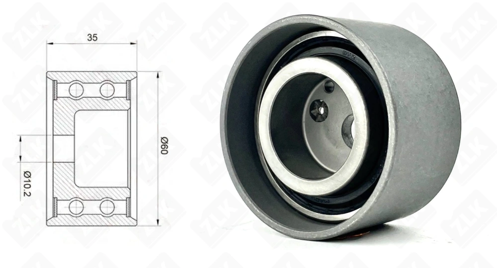 Подшипник шариковый  (60TB0652 (531021220 VKM72) 10×29×60 мм NSK оригинал