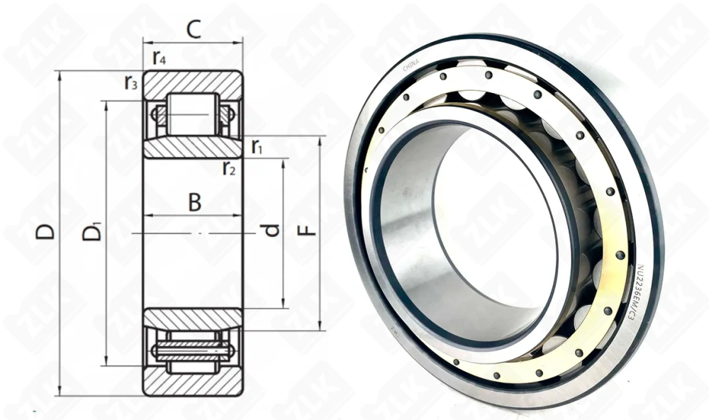 32536 Л (NU2236EMC3) ZWZ