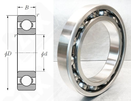 Подшипник 144 (6044) радиальный шариковый 220-340-56 мм