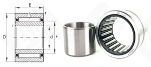 Подшипник 6244906 (NA6906) радиальный игольчатый 30-47-30 мм