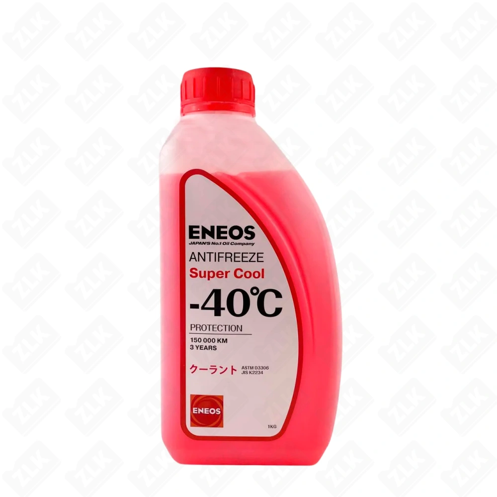 Антифриз 1кг красный ENEOS Super Cool -40°C ASTM D3306, JIS К2234