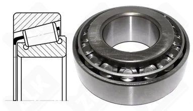 Подшипник роликовый 7804 У (LM11949/10) 19.058×45.25×15.494 мм Neutral