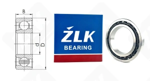 Подшипник 46126 Е (7026ACTVP) радиально-упорный шариковый 130-200-33 мм