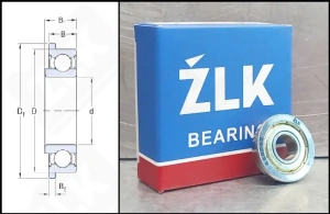 Подшипник 880089 радиальный шариковый 9-22/25-7 мм