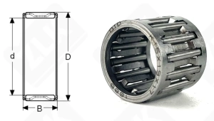 Подшипник 504704 Е (ZARN2052TN) упорный игольчатый 20-52/42-46 мм