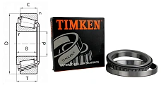 Подшипник (JL819349/JL819310) 95×135×20 мм Timken оригинал