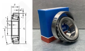 Подшипник LM68149/11 радиально-упорный роликовый конический 35-59,975-15,875 мм