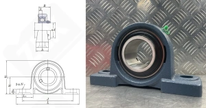 Подшипниковый узел 480212UCP (UCP212)