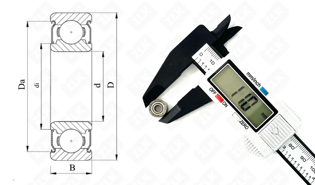 Подшипник шариковый (MR694 ZZ) 4×11×4 мм Neutral