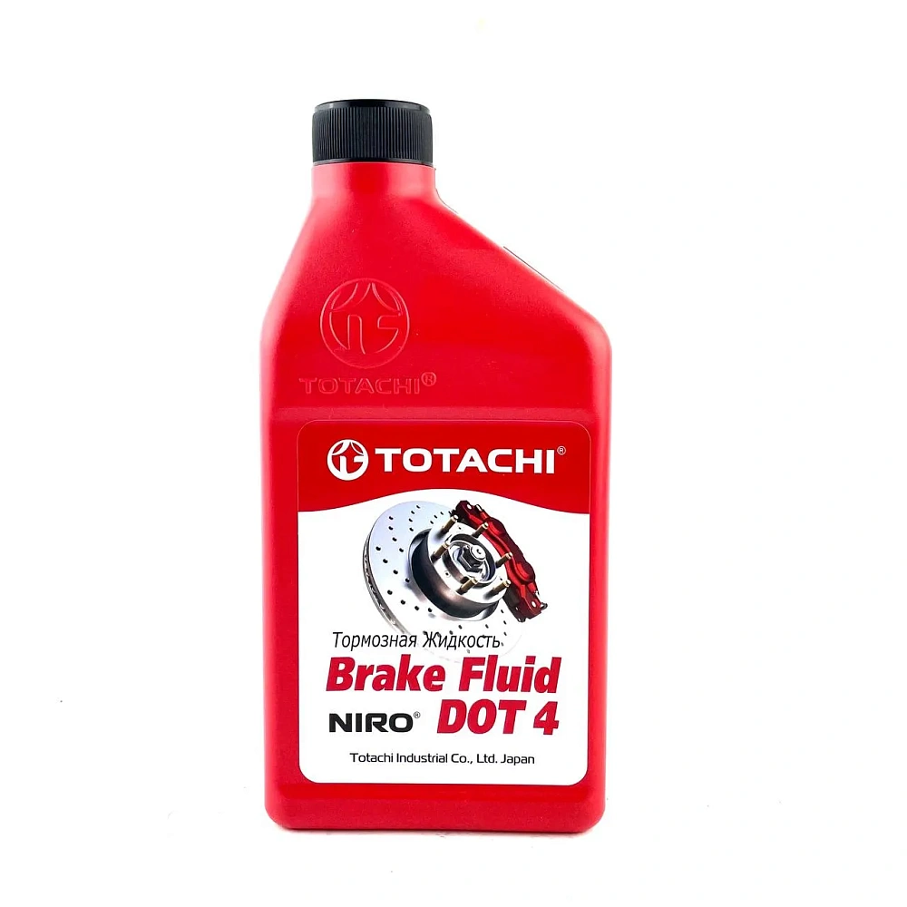 Тормозная жидкость 0,910кг TOTACHI NIRO Brake Fluid DOT 4 FMVSS 116 DOT 4, ISO 4925 4, SAE J1704