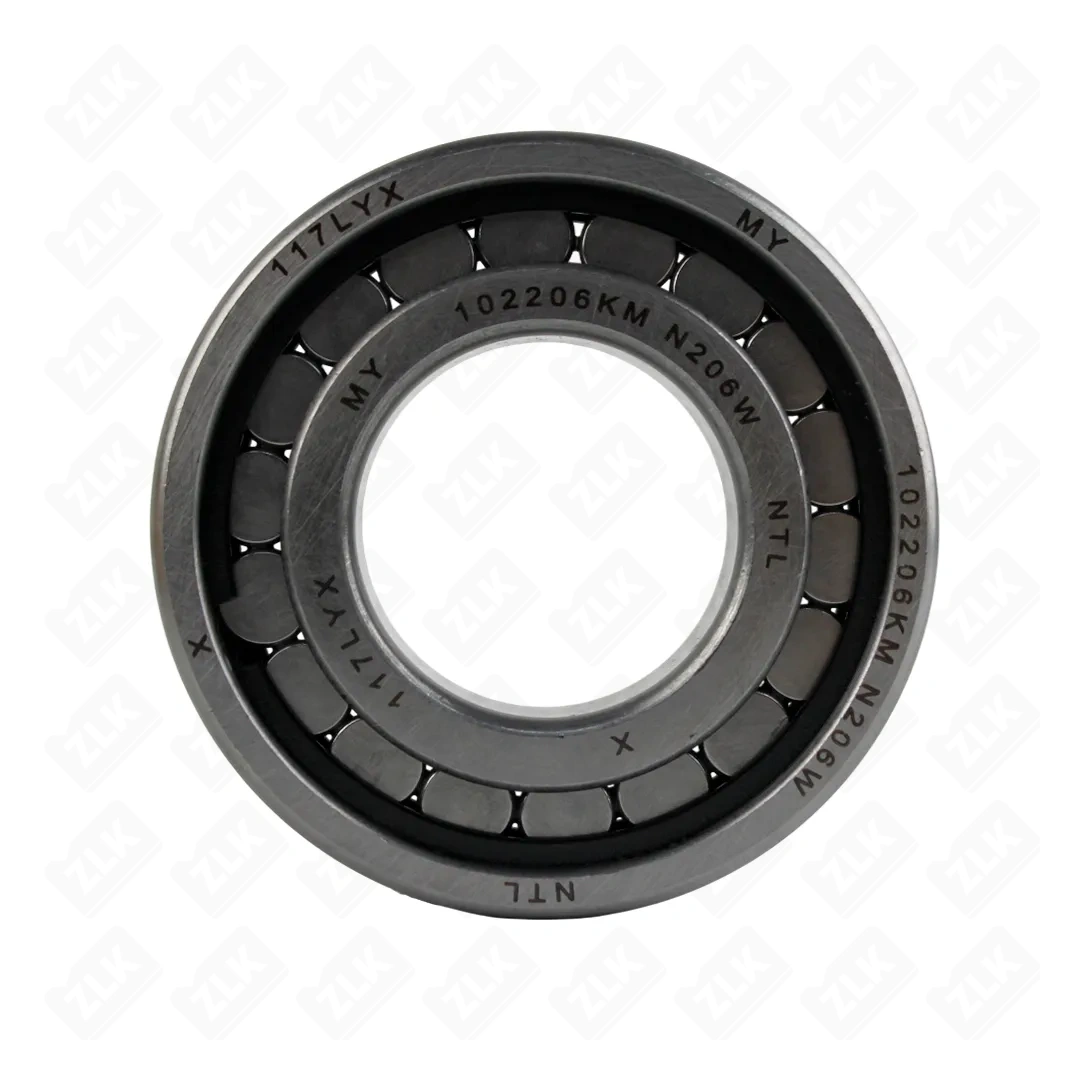 Подшипник роликовый 102206 (N206W, UM1206) 30×62×16 мм NTL