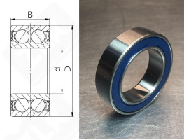 Подшипник 30x47x20 радиальный шариковый 30-47-20 мм