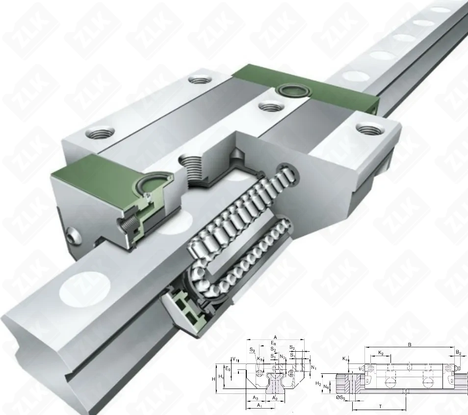 Каретка LWHT25C1BHS2 IKO