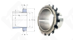 Втулка закрепительная H3130 ZLK 135-195-111 мм