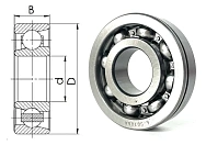 Подшипник шариковый 50706 (6706 N) 30×75×19 мм Россия